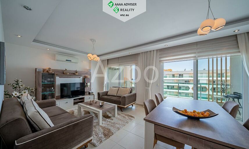 Недвижимость Турции Двухуровневый пентхаус 2+1 с мебелью и бытовой техникой 120 м²: 2