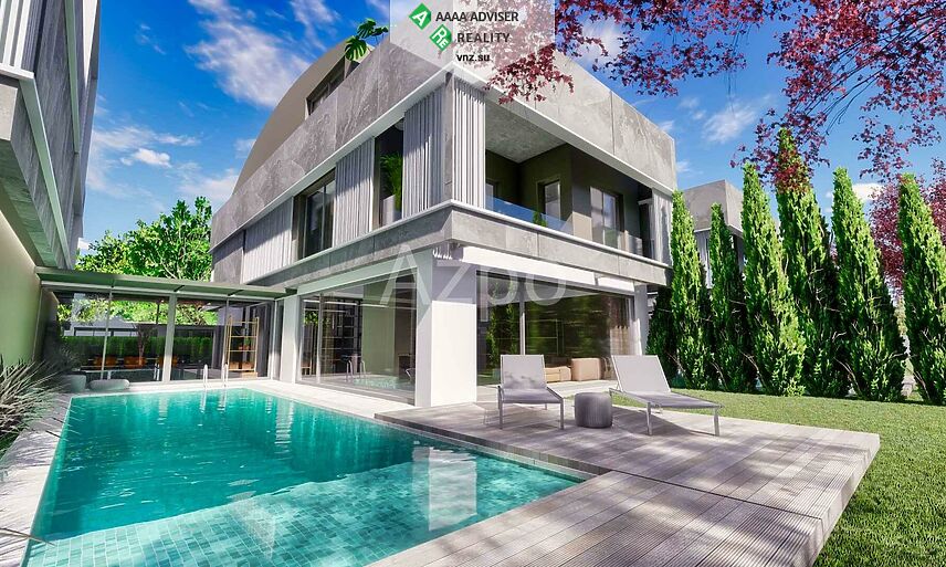 Недвижимость Турции Новая просторная вилла 5+1 в Анталье 500 м²: 8