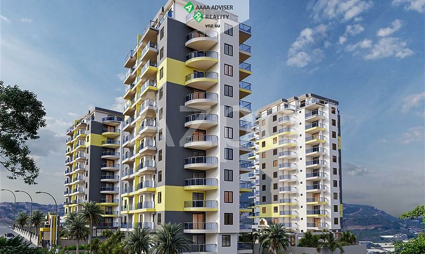 Недвижимость Турции Новая квартира 1+1 в элитном комплексе 80 м²: 17