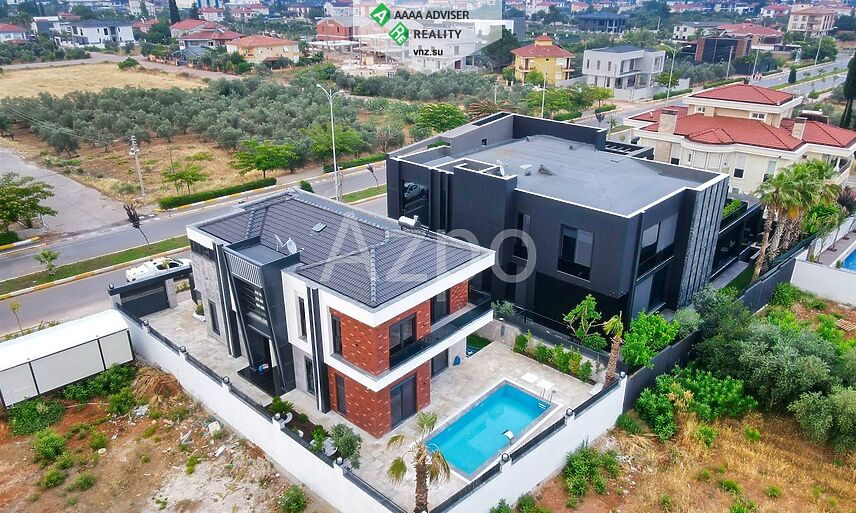 Недвижимость Турции Новая готовая вилла 4+1 с турецким хамамом и сауной 330 м²: 1