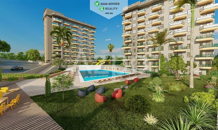 Недвижимость Турции Двухкомнатная квартира в строящемся комплексе 55 м²: 7