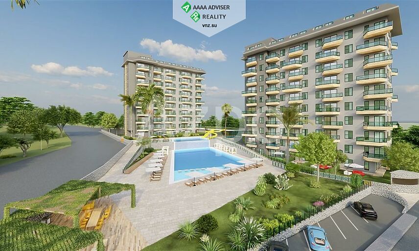 Недвижимость Турции Двухкомнатная квартира в строящемся комплексе 55 м²: 8