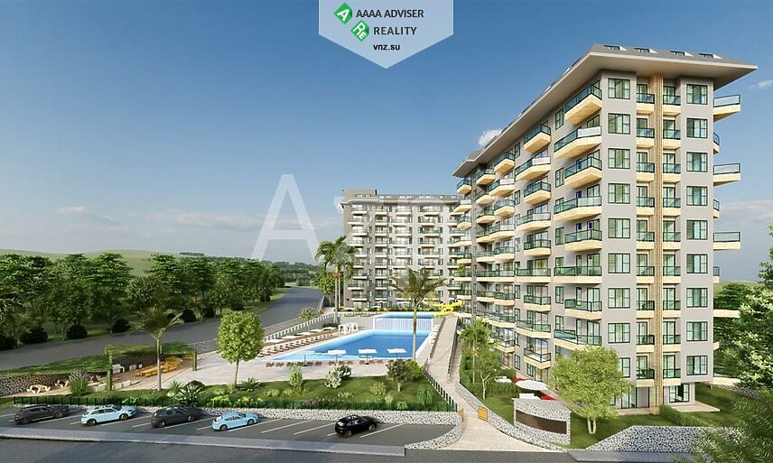 Недвижимость Турции Двухкомнатная квартира в строящемся комплексе 55 м²: 12