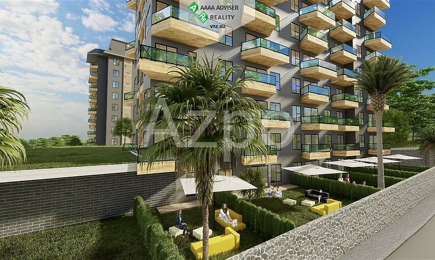 Недвижимость Турции Двухкомнатная квартира в строящемся комплексе 55 м²: 14
