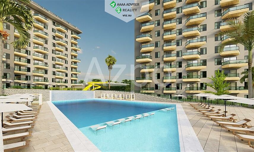 Недвижимость Турции Новая квартира 1+1 в комплексе с инфраструктурой 55 м²: 8