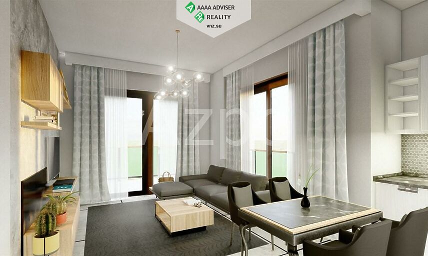 Недвижимость Турции Двухкомнатные квартиры в строящемся комплексе 52 м²: 11