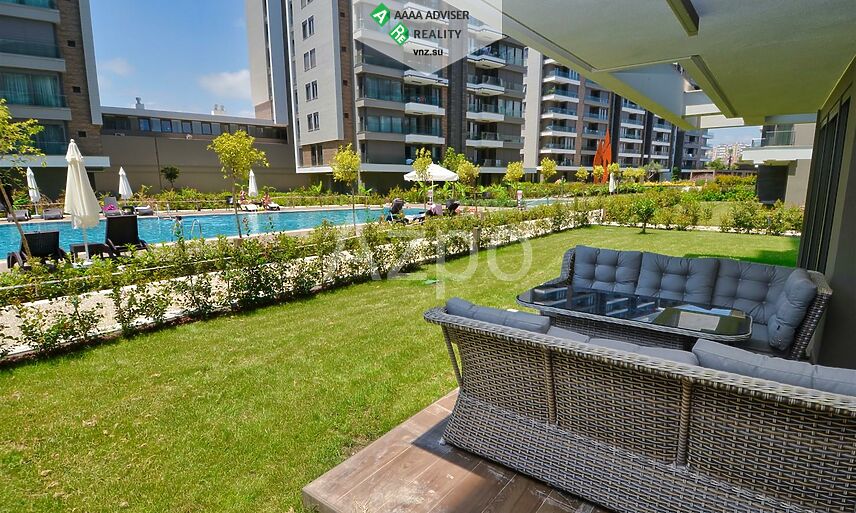 Недвижимость Турции  Квартира планировкой 3+1 с выходом в сад 135 м²: 24