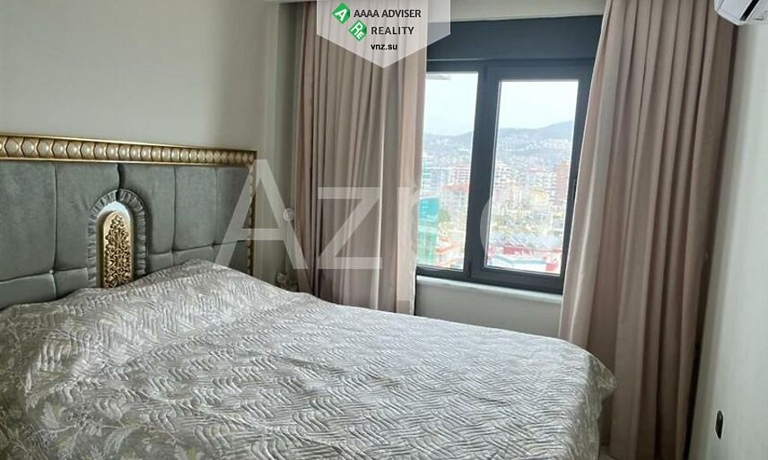 Недвижимость Турции Трёхкомнатная квартира с видом на Средиземное море 90 м²: 4