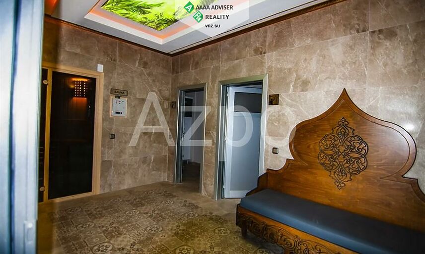 Недвижимость Турции Трёхкомнатная квартира с видом на Средиземное море 90 м²: 11