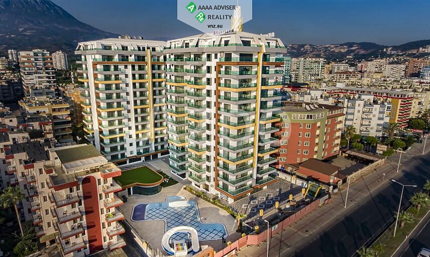 Недвижимость Турции Трёхкомнатная квартира с видом на Средиземное море 90 м²: 17