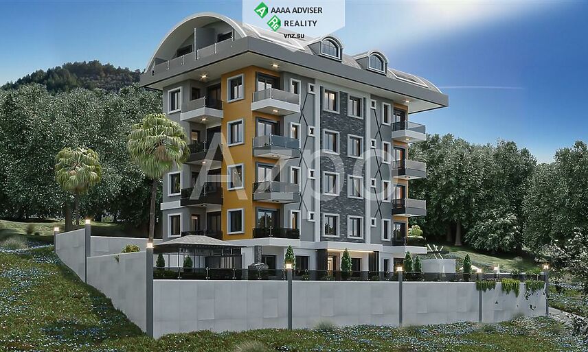 Недвижимость Турции Проект нового комплекса в посёлке Конаклы 50-115 м²: 2