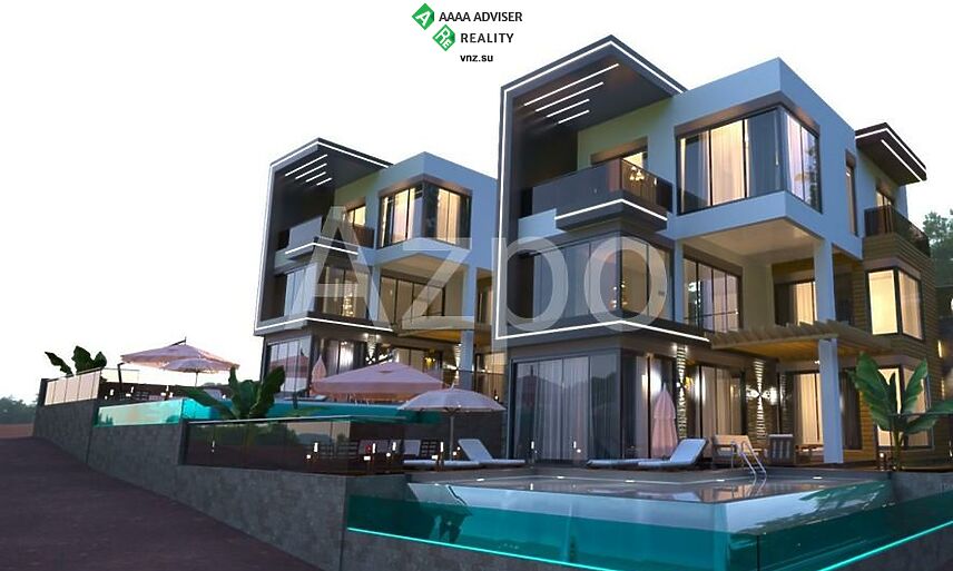 Недвижимость Турции Частные виллы 3+1 на этапе строительства 225 м²: 1