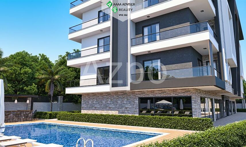 Недвижимость Турции Новый проект жилого комплекса в районе Оба 97-125 м²: 2