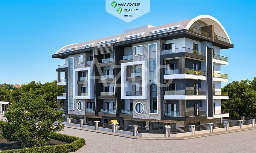 Недвижимость Турции Новый проект жилого комплекса в районе Оба 97-125 м²: 3