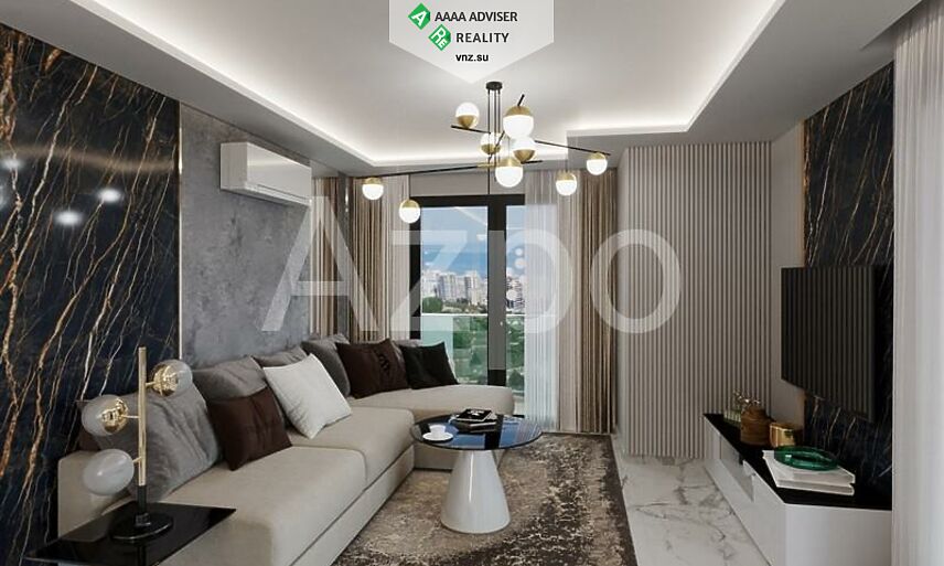Недвижимость Турции Квартиры различных форматов в районе Оба 52-195 м²: 5