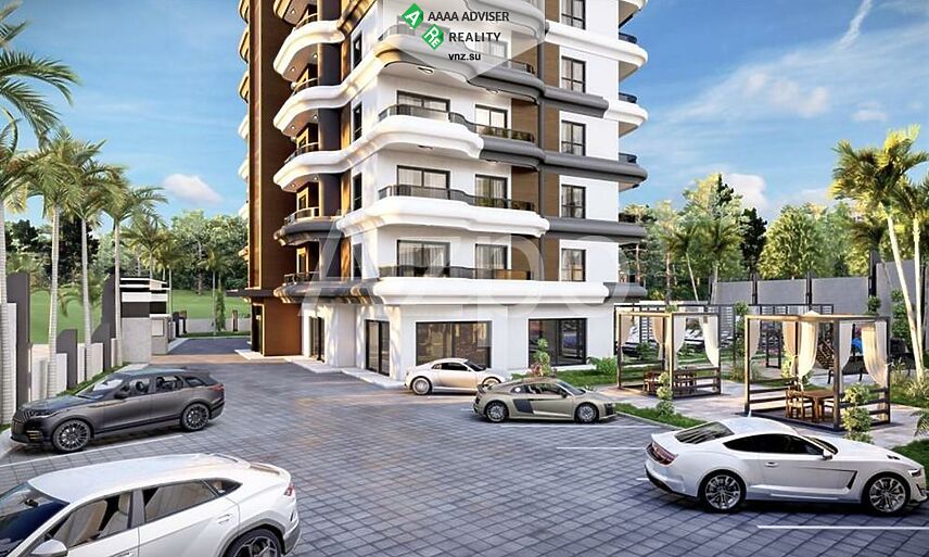 Недвижимость Турции Пентхаусы планировками 2+1 и 4+1 в строящемся комплексе 105-185 м²: 18