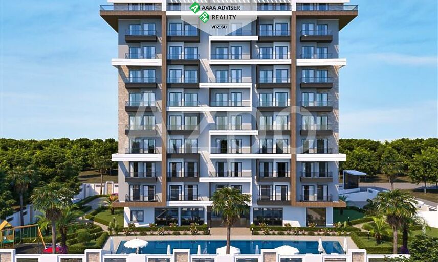 Недвижимость Турции Инвестиционный проект комплекса в районе Паяллар 63-180 м²: 17