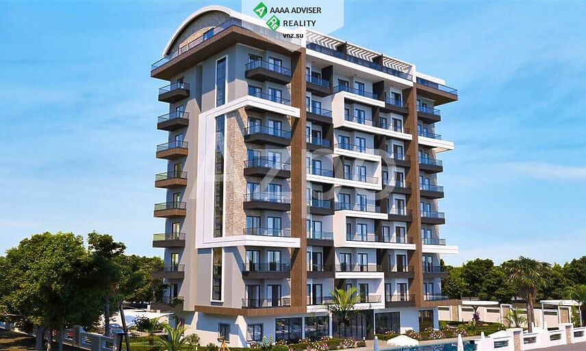 Недвижимость Турции Инвестиционный проект комплекса в районе Паяллар 63-180 м²: 24