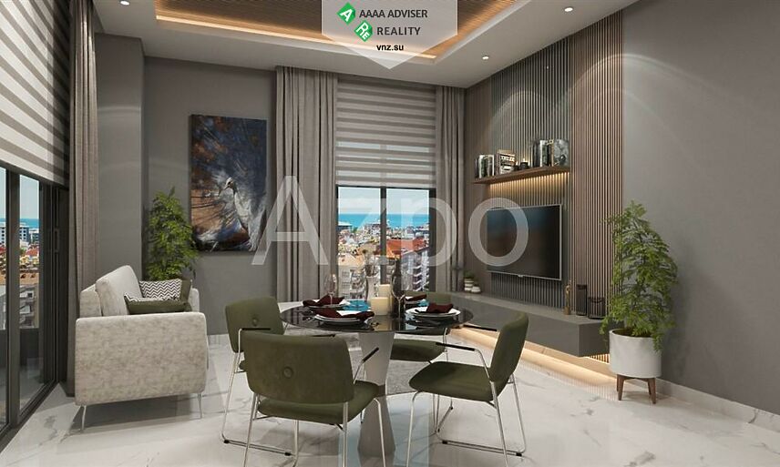 Недвижимость Турции Элитные квартиры в центре Аланьи 43-85 м²: 4