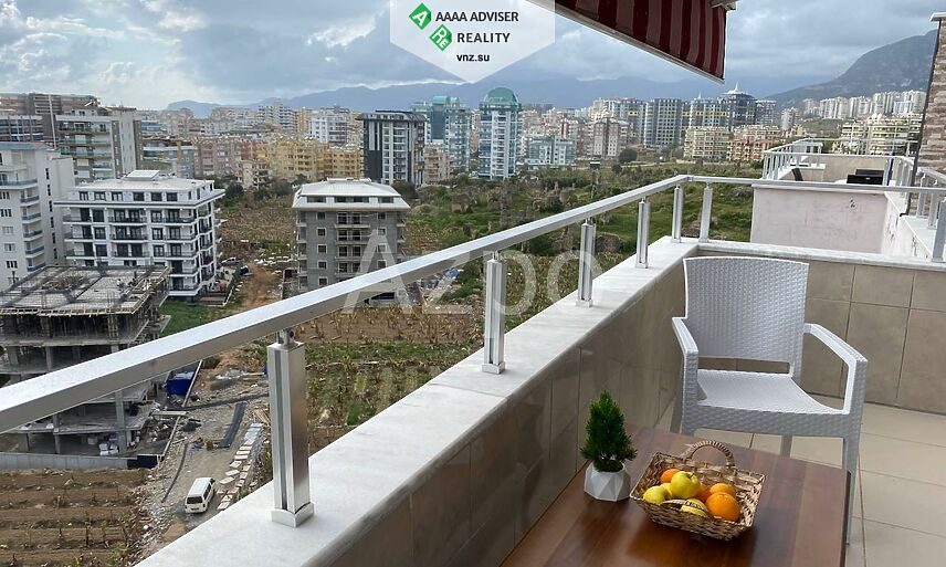 Недвижимость Турции Меблированный пентхаус 2+1 с видом на море и горы 110 м²: 11