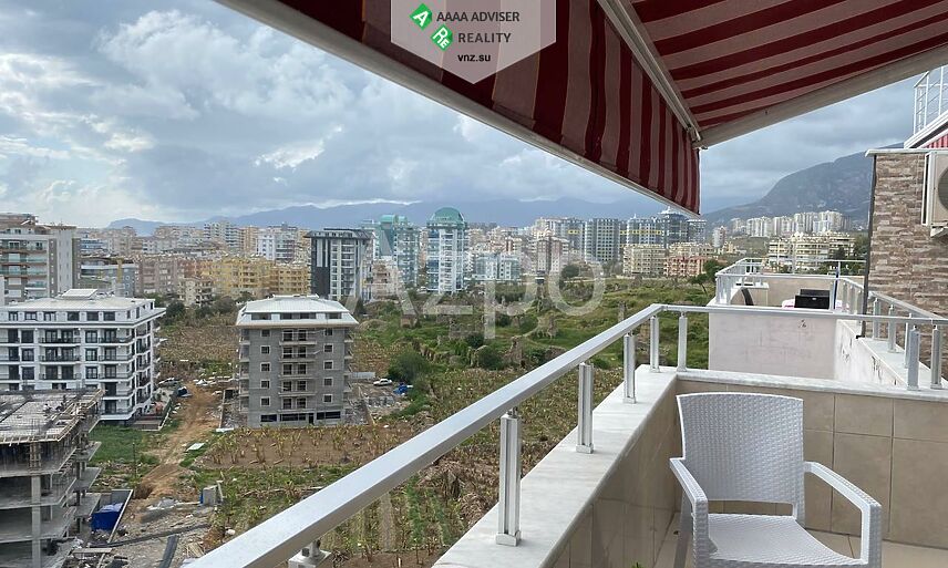 Недвижимость Турции Меблированный пентхаус 2+1 с видом на море и горы 110 м²: 13