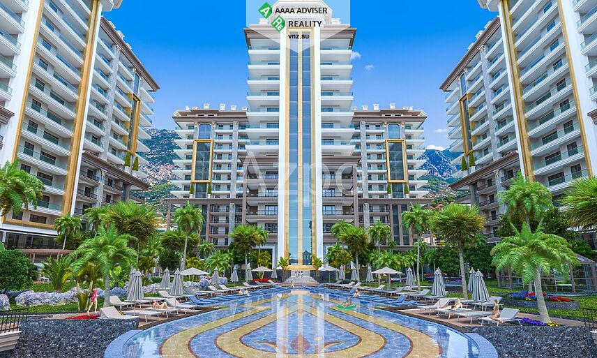 Недвижимость Турции Просторная трёхкомнатная квартира в premium-комплексе 122 м²: 7