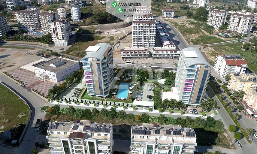 Недвижимость Турции Двухкомнатная квартира в новом комплексе, Авсаллар 67 м²: 12