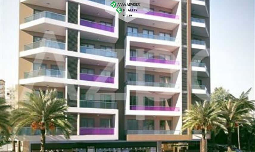 Недвижимость Турции Двухкомнатная квартира в новом комплексе, Авсаллар 67 м²: 14