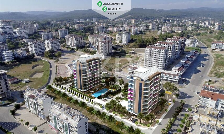 Недвижимость Турции Новая двухкомнатная квартира в Авсалларе 55 м²: 14