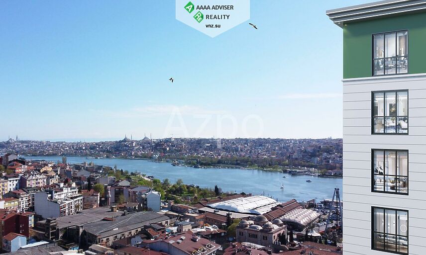 Недвижимость Турции Новый проект комплекса рядом с морем, Стамбул 54-165 м²: 1