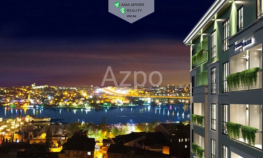 Недвижимость Турции Новый проект комплекса рядом с морем, Стамбул 54-165 м²: 3