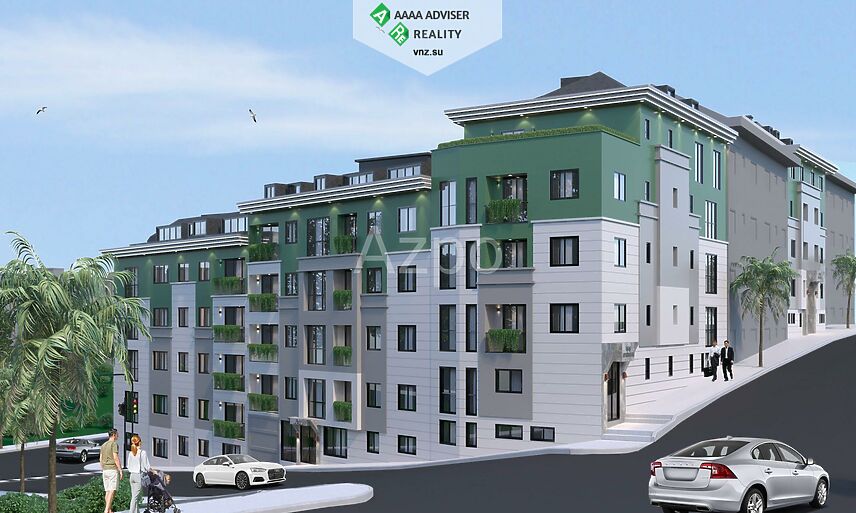 Недвижимость Турции Новый проект комплекса рядом с морем, Стамбул 54-165 м²: 7