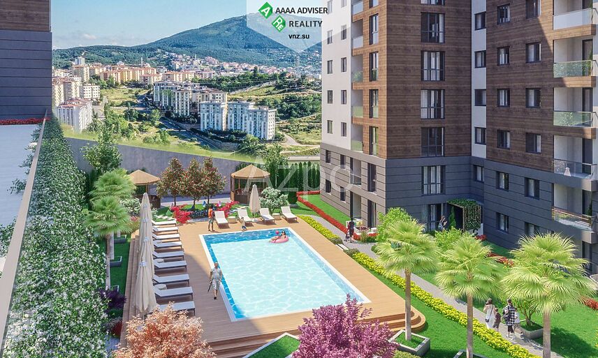 Недвижимость Турции Квартиры различных форматов в новом комплексе, Стамбул 90-177 м²: 5