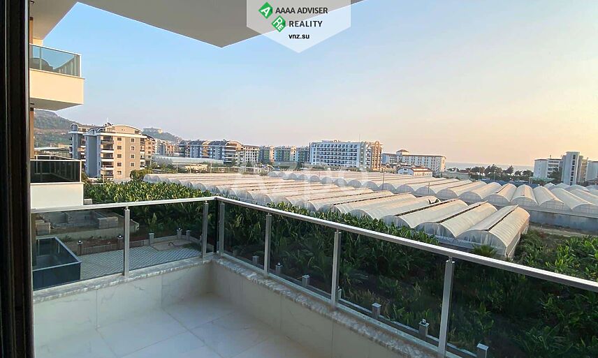 Недвижимость Турции Новая двухкомнатная квартира с видом на море 55 м²: 8