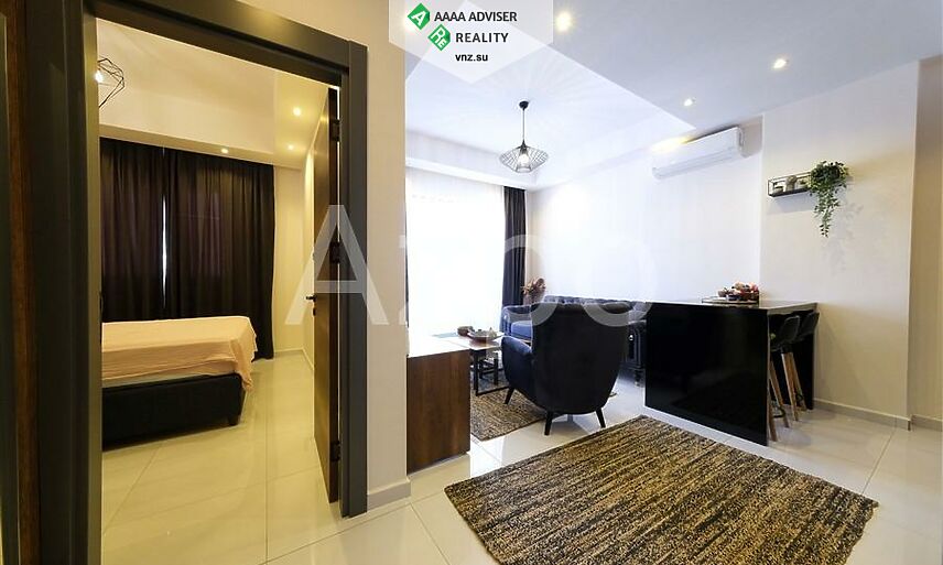 Недвижимость Турции Меблированная квартира 1+1 в комплексе с инфраструктурой отеля 55 м²: 5