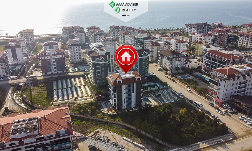 Недвижимость Турции Квартира 1+1 в Кестеле у моря: 29