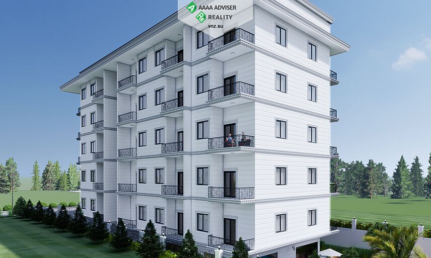 Недвижимость Турции Квартира 1+1 в премиальном комплексе: 6