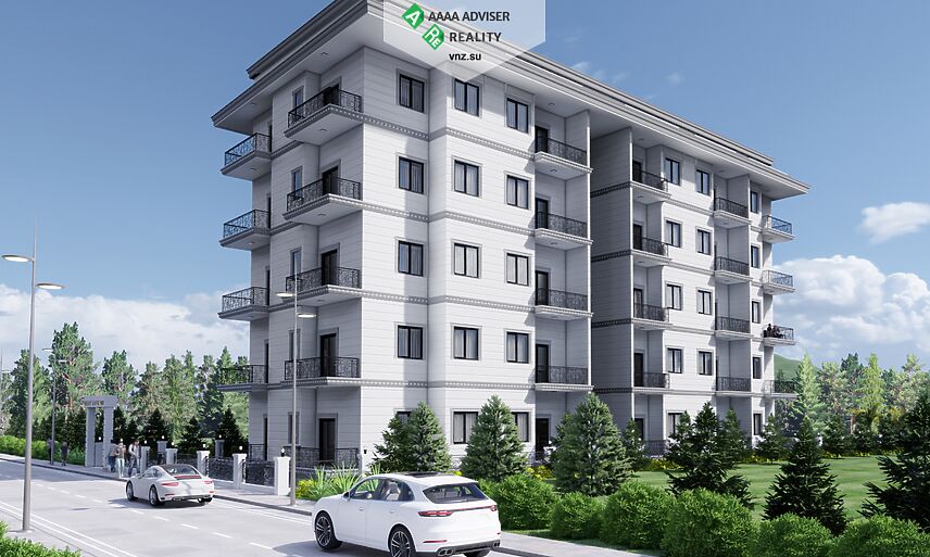 Недвижимость Турции Квартира 1+1 в премиальном комплексе: 8