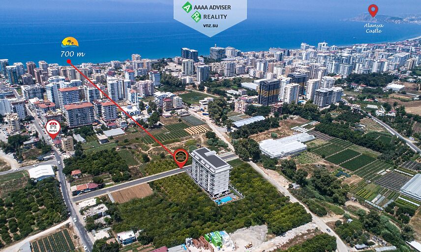 Недвижимость Турции Дуплекс 2+1 в премиальном комплексе: 1
