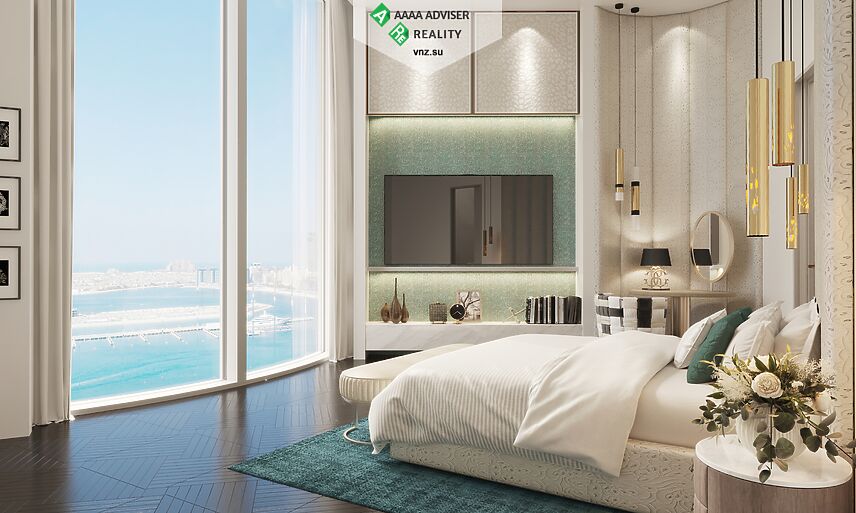 Недвижимость ОАЭ Роскошная дизайнерская квартира с 3 спальнями : 3