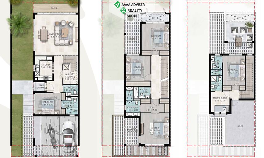 Недвижимость ОАЭ Роскошный  таунхаус в восточном стиле с 5 спальнями: 5