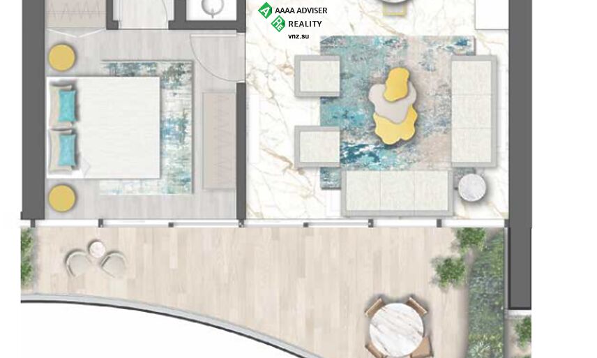 Недвижимость ОАЭ Роскошные дизайнерские апартаменты: 3