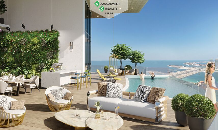Недвижимость ОАЭ Шикарные апартаменты с 2 спальнями и террасой с бассейном: 4
