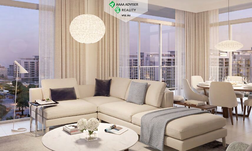 Недвижимость ОАЭ Стильная квартира с 2 спальнями и большим балконом: 5