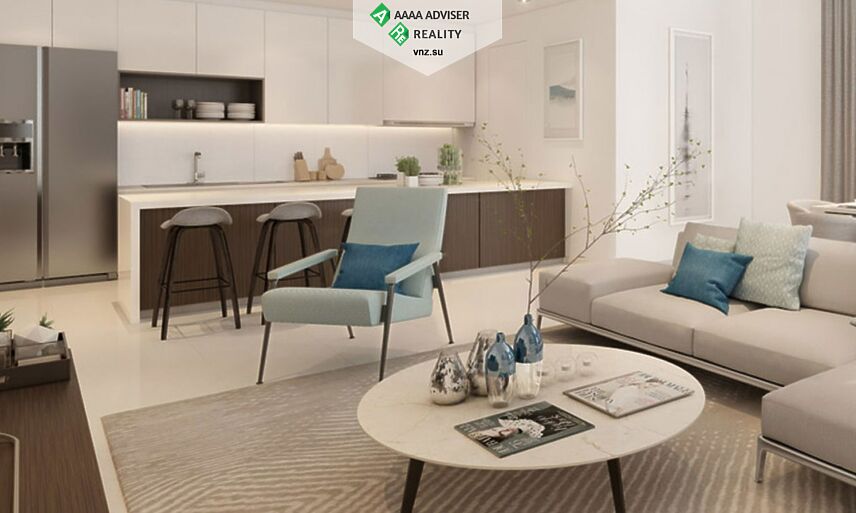 Недвижимость ОАЭ Изысканная квартира с 2 спальнями  и балконом: 3