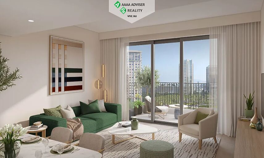 Недвижимость ОАЭ Роскошные апартаменты с 3 спальнями  и балконом : 4
