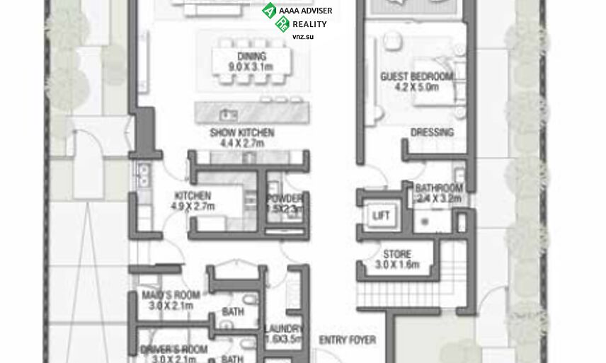 Недвижимость ОАЭ Вилла премиум класса с 5 спальнями: 3