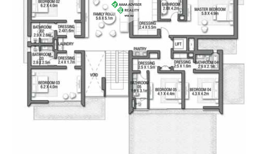 Недвижимость ОАЭ Вилла класса премиум с 7 спальнями : 2