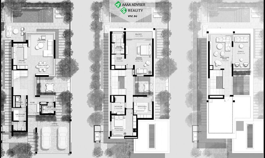 Недвижимость ОАЭ Современная вилла с 3 спальнями : 8